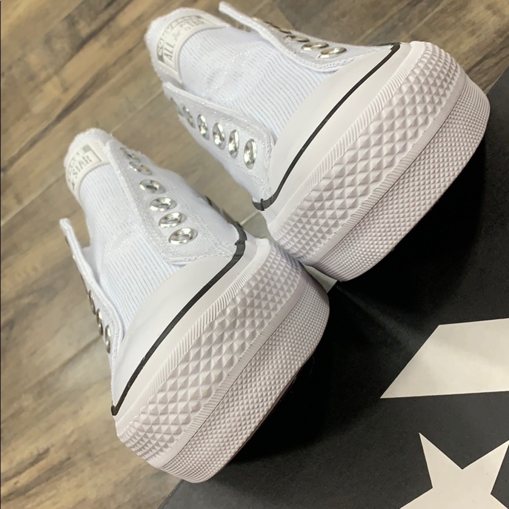 CONVERSE CTAS LIFT SLIP white/white/black - Picture 7 of 16